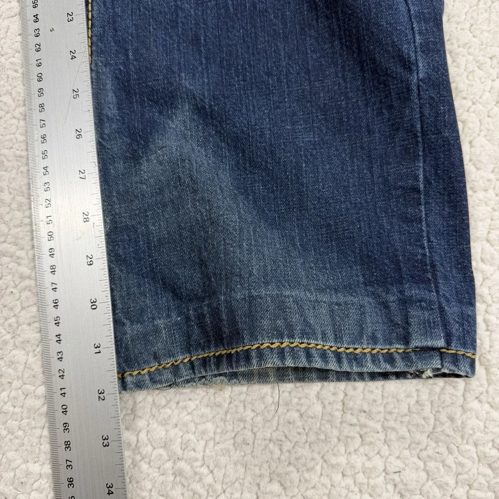 True Religion Bobby Big T Jeans Men's 38 (Actual 40x32) USA Made Y2K Streetwear